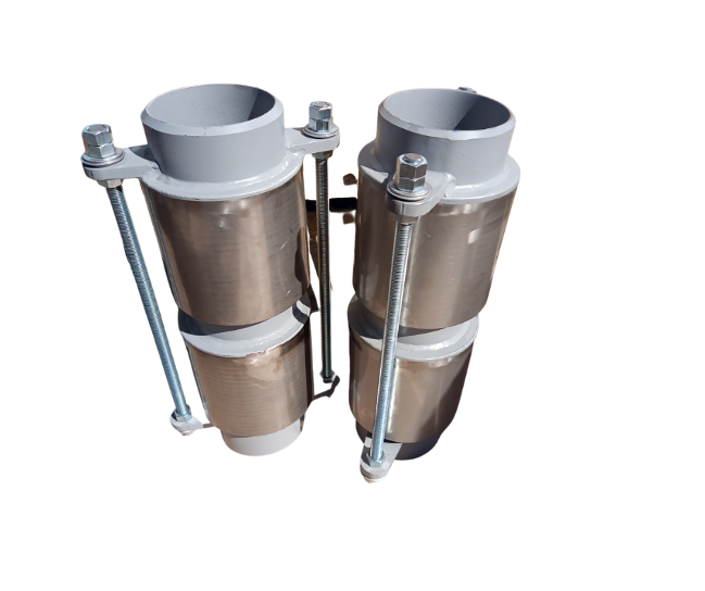 kompensator dwumieszkowy ze ściągami